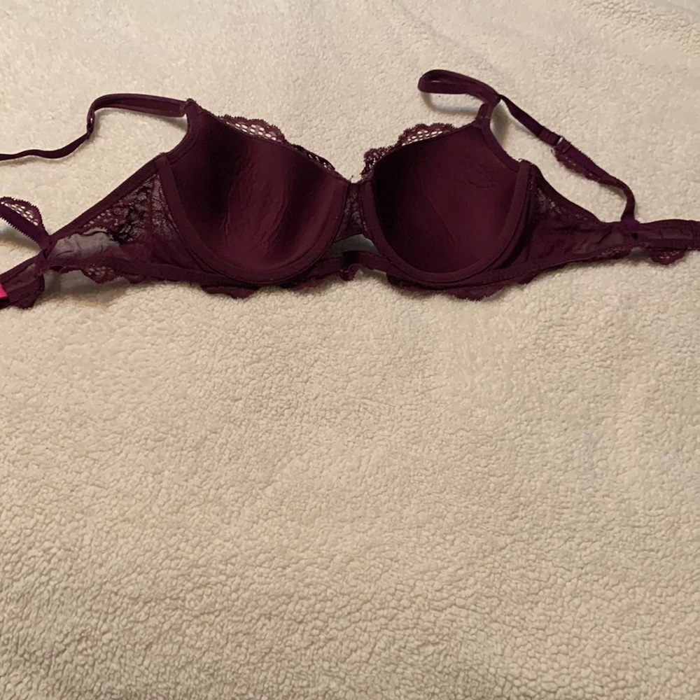 La Senza So Free burgundy lace bra 34C - Picture 6 of 14